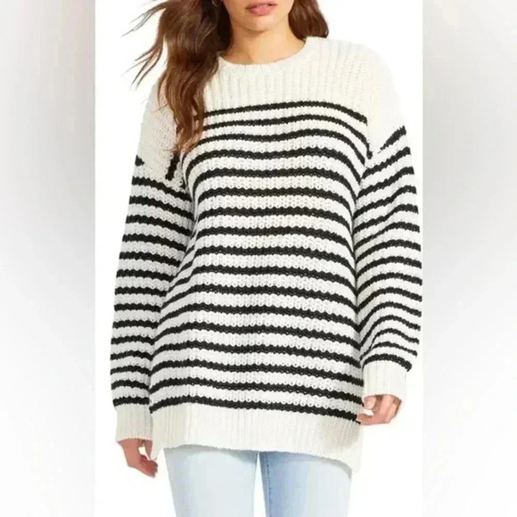 NWT BB Dakota Striped Sweater - Picture 1 of 4